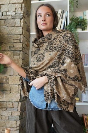 Lucky Bandana Scarf Sand /50=